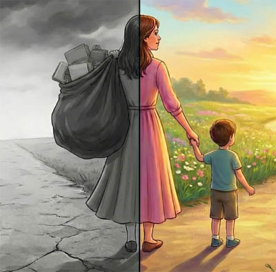 מה אימהות סוחבות בתוכן?